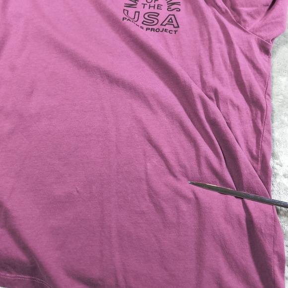 Parks Project Shirt Men Large Pink Long Sleeve National Parks Of The USA Outdoor - Picture 11 of 11